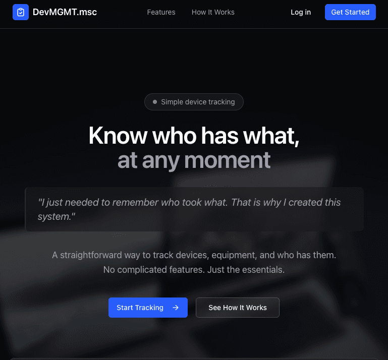 DevMgmt.msc